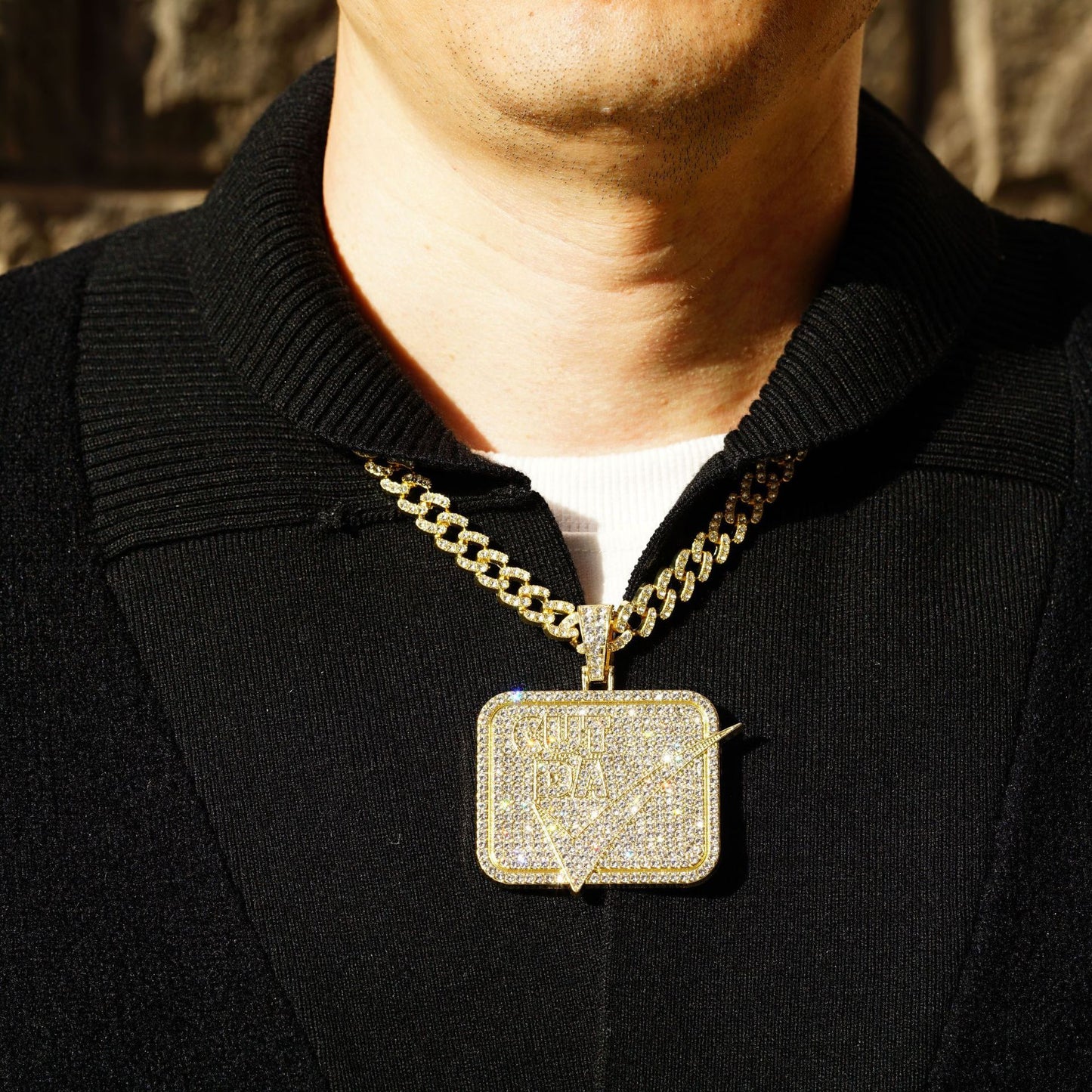 Collier Hip Hop transfrontalier, Cool, dominateur, Punk, articles de personnalité Hipster