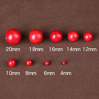 Wooden Beads Loose Beads Handmade Diy Beading Accessories