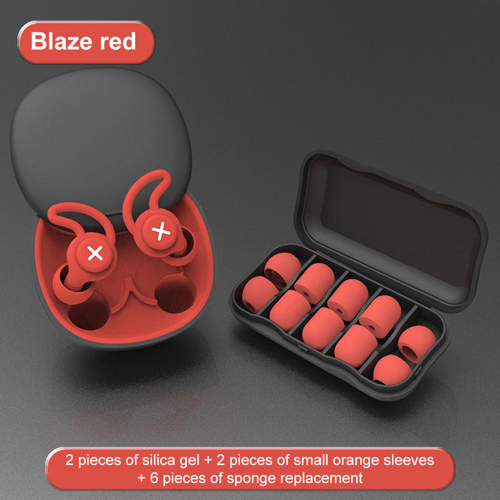 Silent Learning Special Silicone Sleeve Noise-cancelling Earplugs