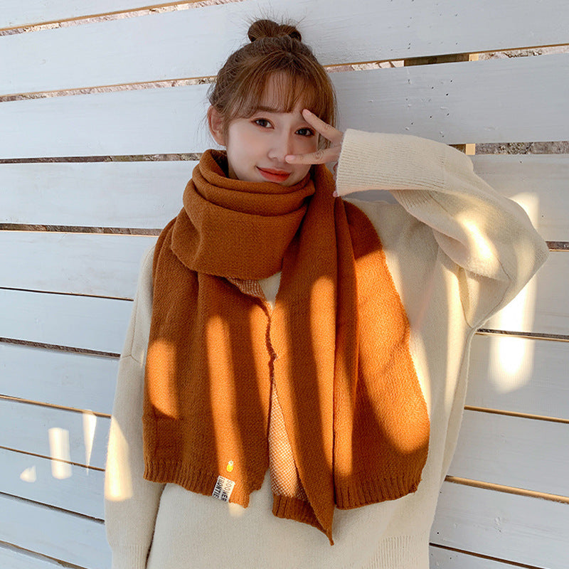 Thick warm scarf shawl