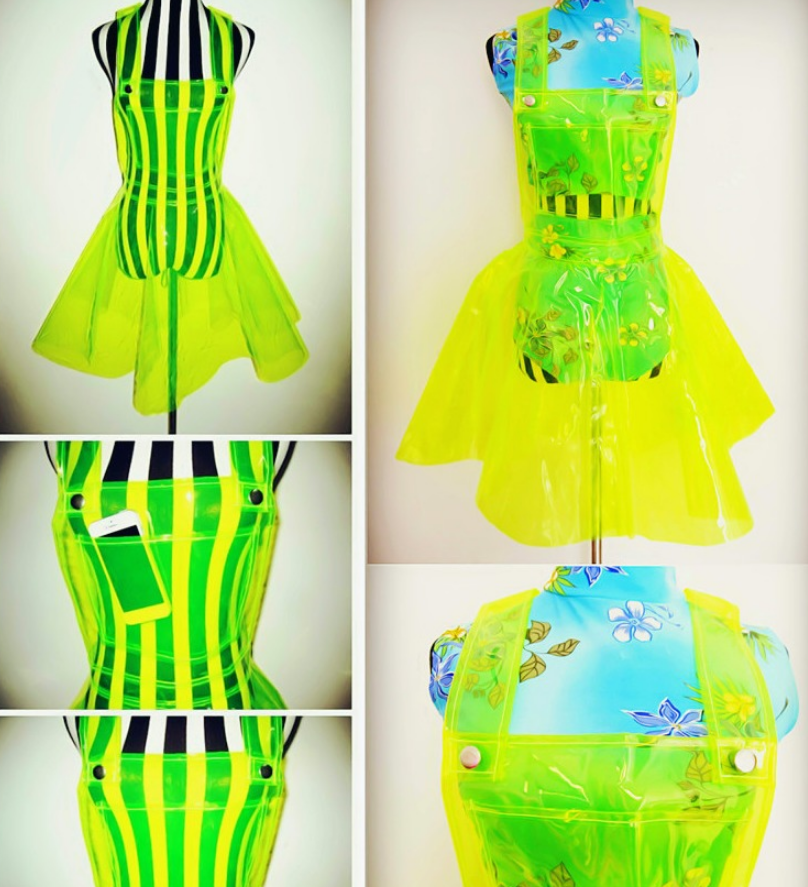 Neon Club Dress