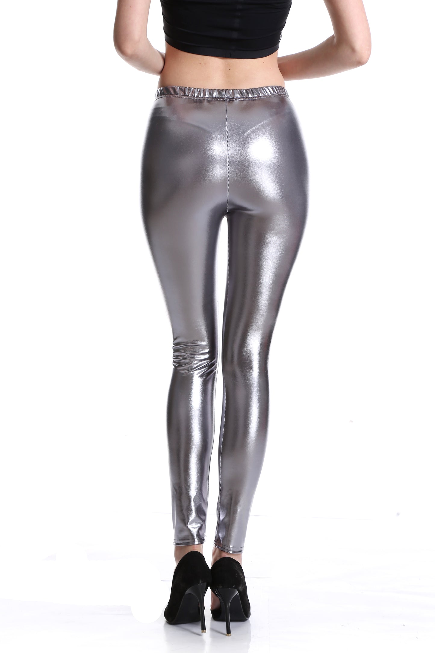 Sexy Nightclub Stage Wear Performance Wear Bright Leather Leggings Leggings Source Manufacturer
