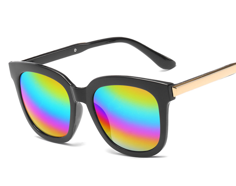 Color film reflective sunglasses