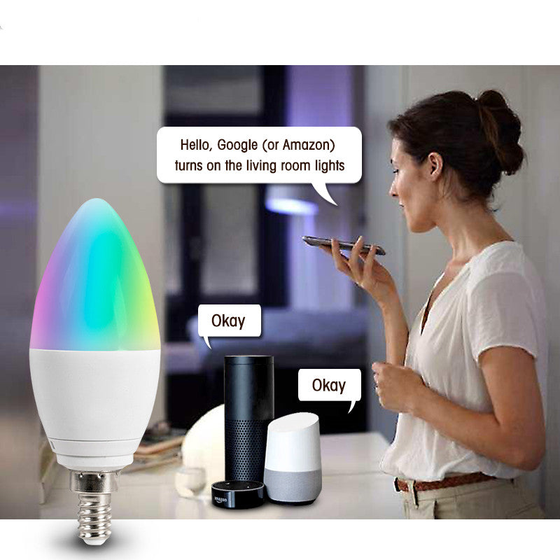 Luz de vela LED inteligente WIFI