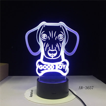 Colorful Gradient Remote Control Touch Led Gift Table Lamp