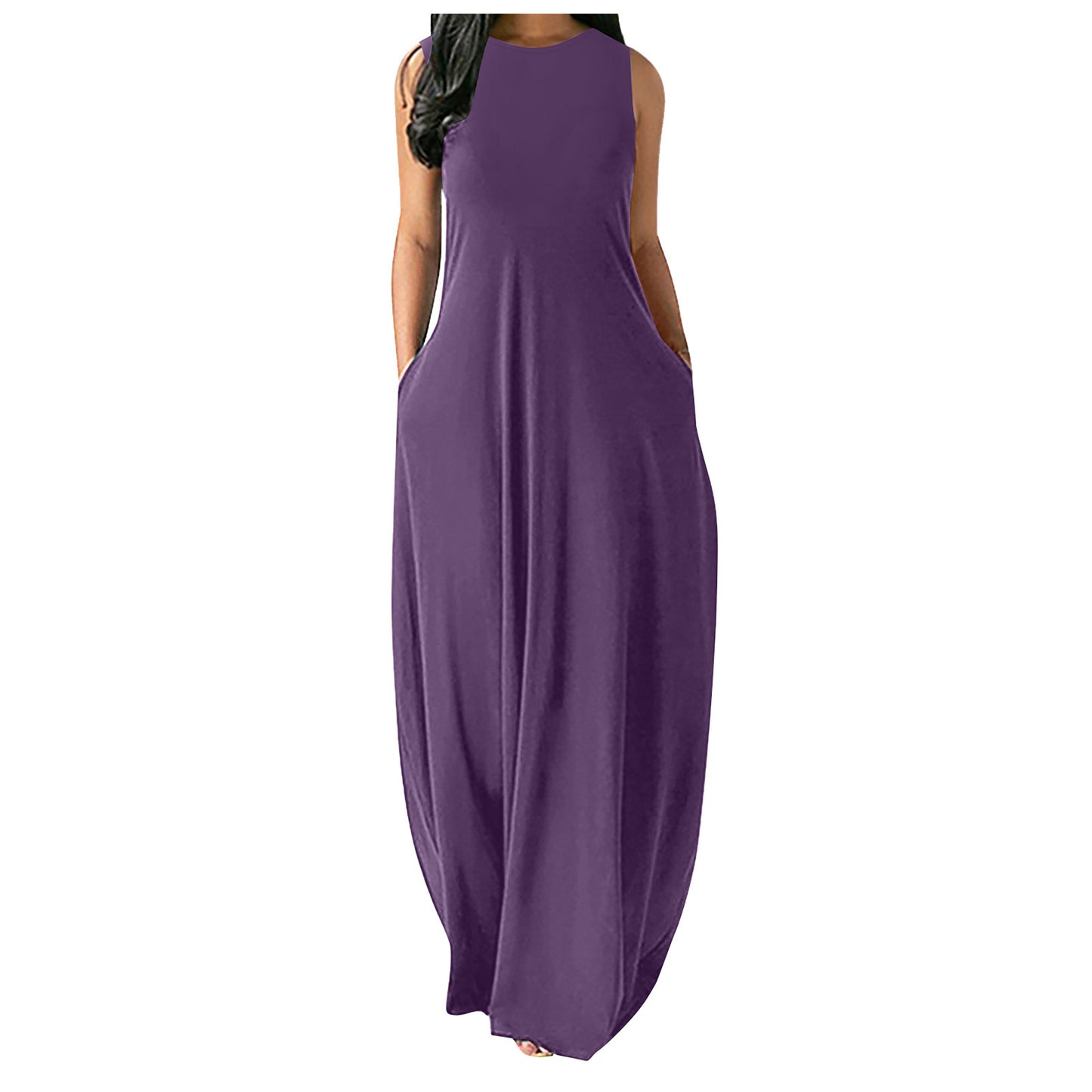 Robe mi-longue slim