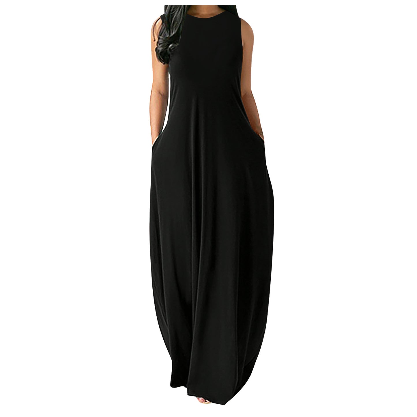 Robe mi-longue slim