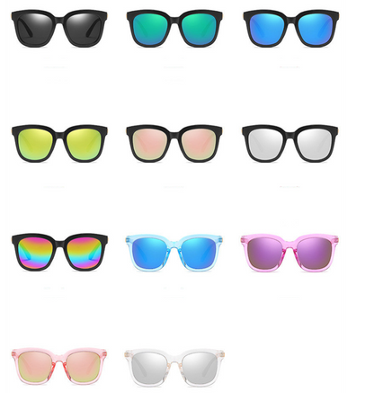 Color film reflective sunglasses