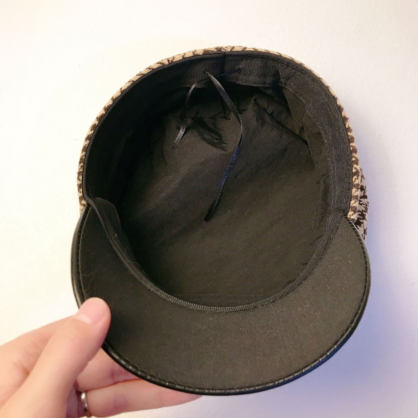 Gorra de vendedor de periódicos de pintor vintage de moda