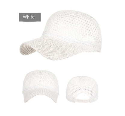 Casquette de Baseball pour hommes et femmes, Protection solaire d'extérieur, filet de pêche respirant et frais, été