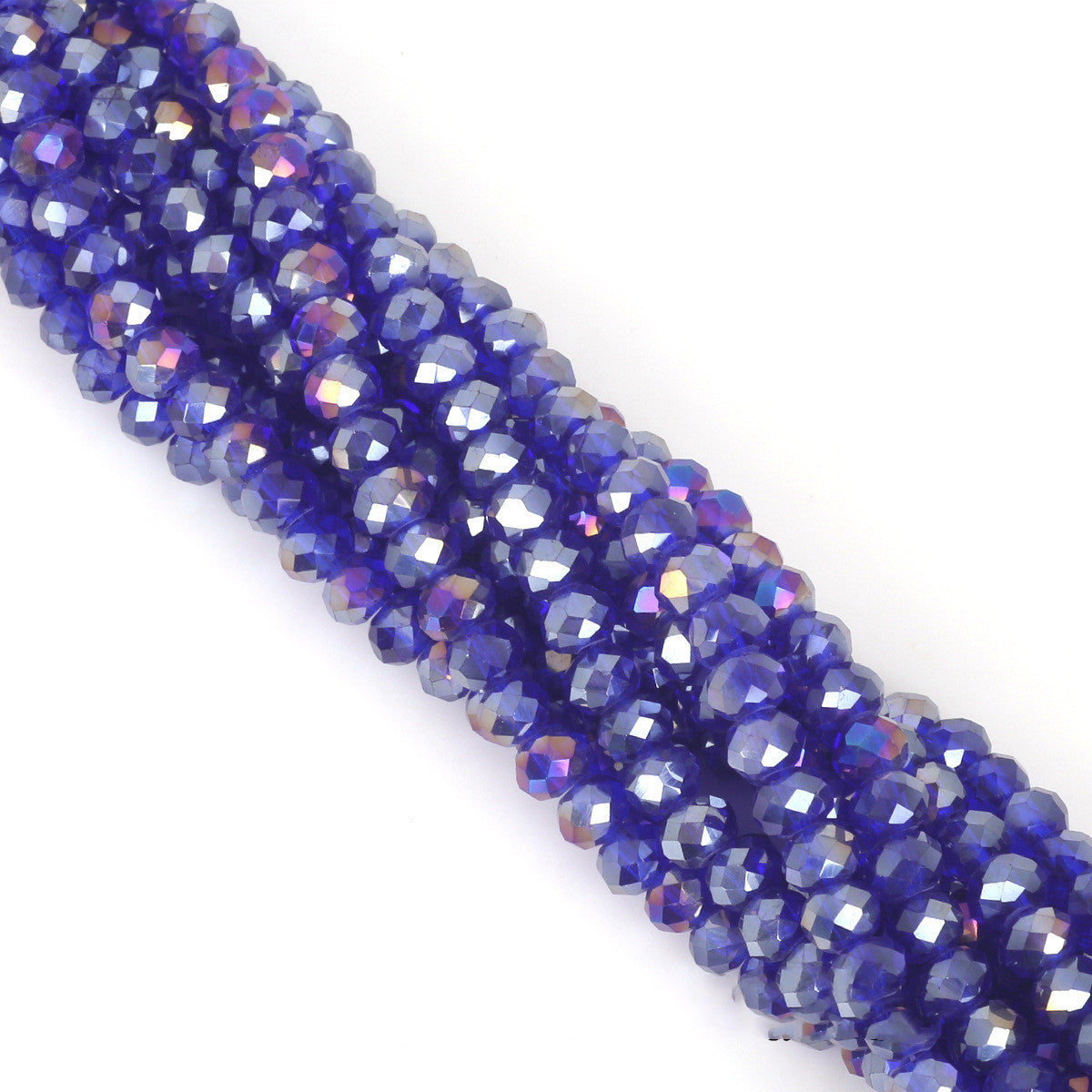 Crystal beads glass flat beads