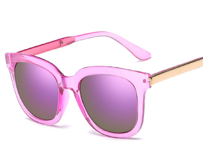 Color film reflective sunglasses