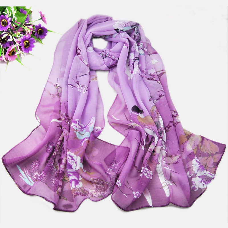 Sunscreen High Quality Thin Ladies Scarf