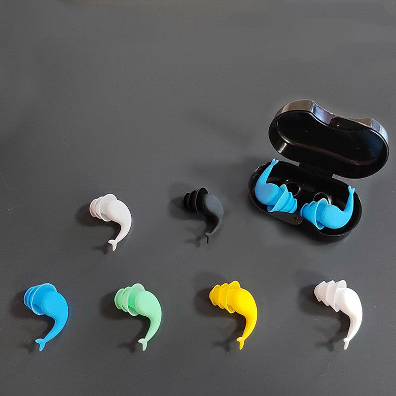 Bouchons d'oreilles antibruit en silicone à la mode