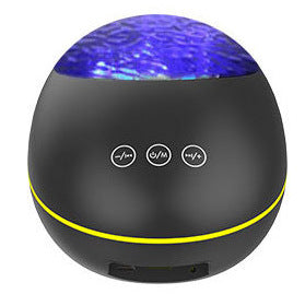 Coversage Ocean Wave Proyector Luz nocturna LED Compatible con Bluetooth Control remoto USB Reproductor de música Altavoz Proyección Aurora Coversage Ocean Wave Proyector Luz nocturna LED Bluetooth-compa