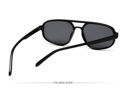 Fashion Simple Double Beam Sunglasses Men