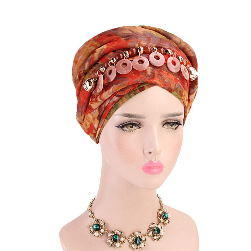 Foulard turban femme 