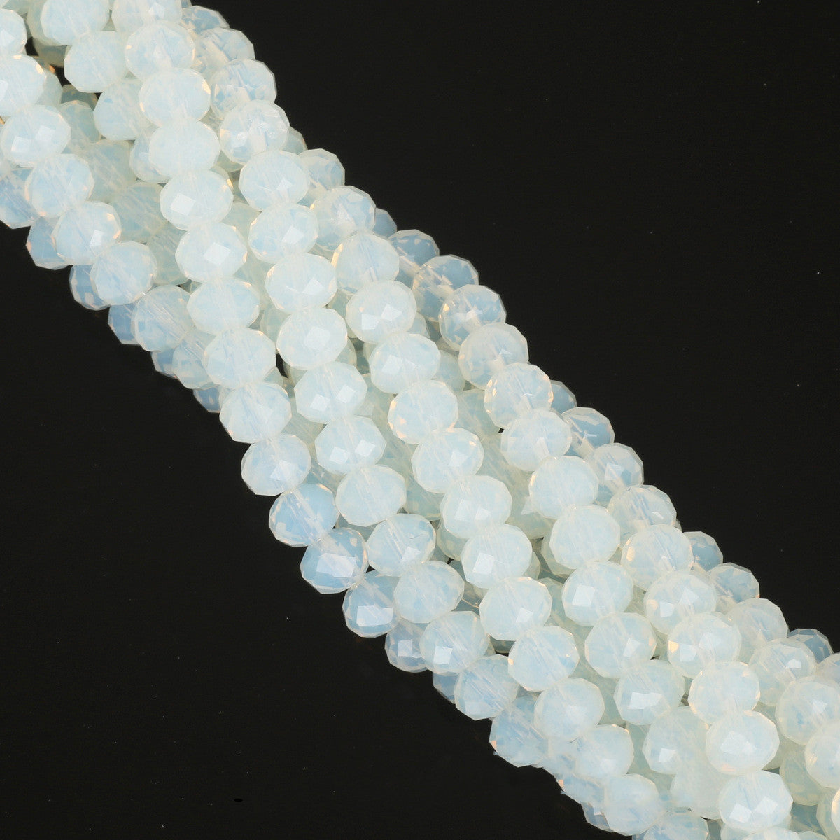 Crystal beads glass flat beads