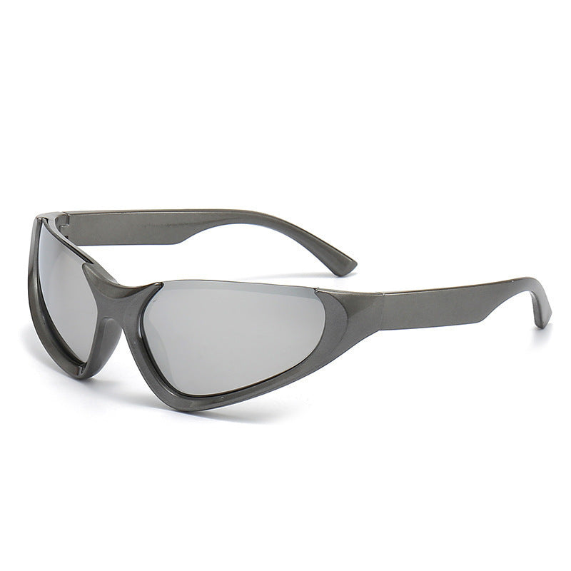 Lunettes de soleil Millennium Future Punk pour hommes, lunettes de soleil Street Shot