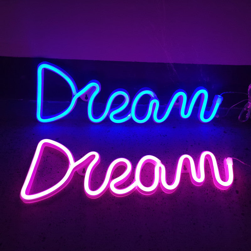 Led Neon Dream Color Lamp Modeling