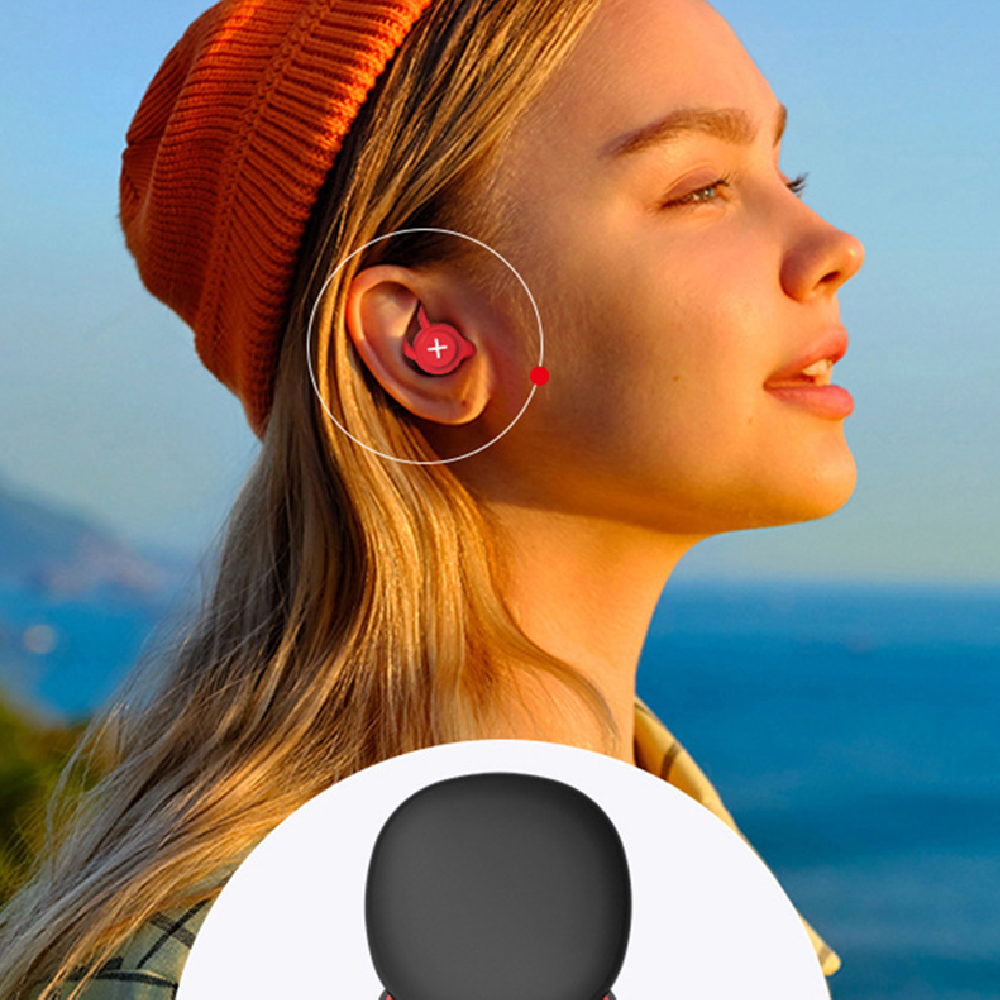 Bouchons d'oreilles en silicone anti-bruit pour le sommeil