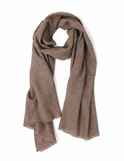 Cashmere wool scarf