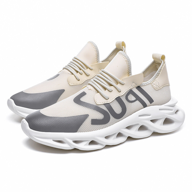 Breathable Reflective Casual Hollow Shoes