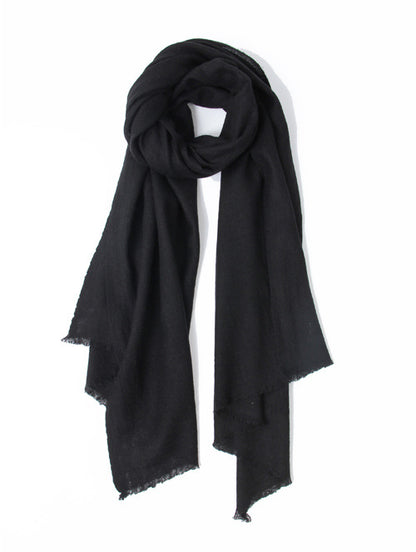 Cashmere wool scarf