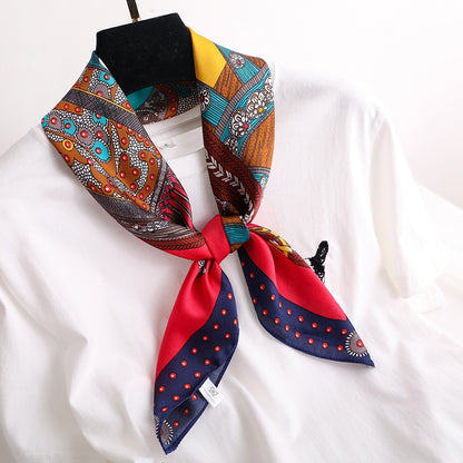 Foulard en soie vintage pour dames