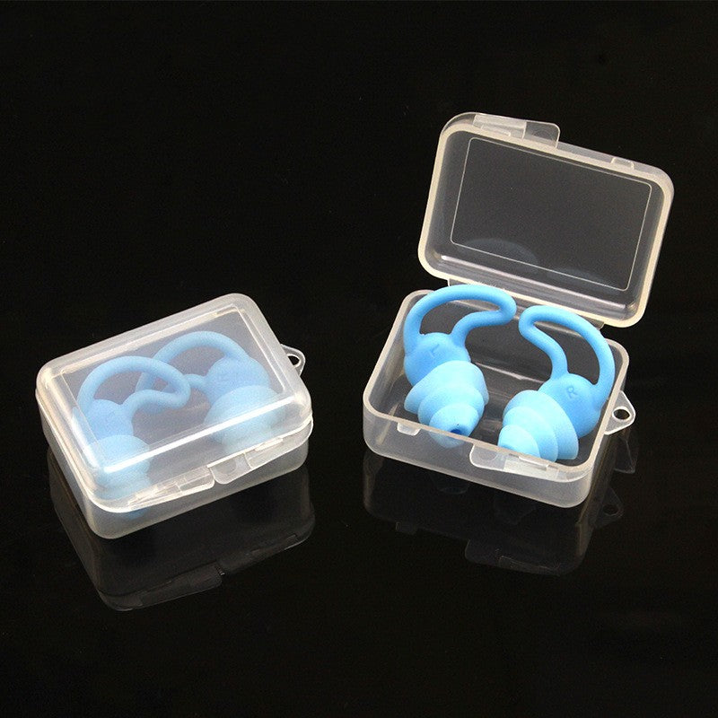 Bouchons d'oreilles de sommeil anti-bruit d'apprentissage super confortables en silicone