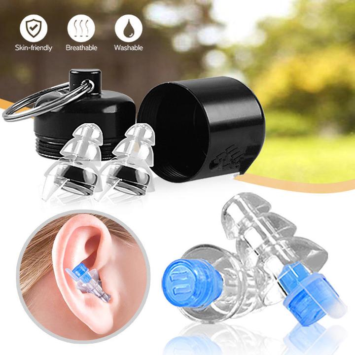 Music noise reduction earplugs