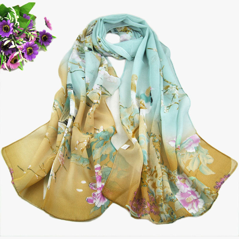 Sunscreen High Quality Thin Ladies Scarf