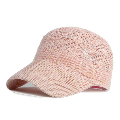 Chapeau de soleil respirant ajouré pour Protection solaire extérieure pour femmes, printemps et été