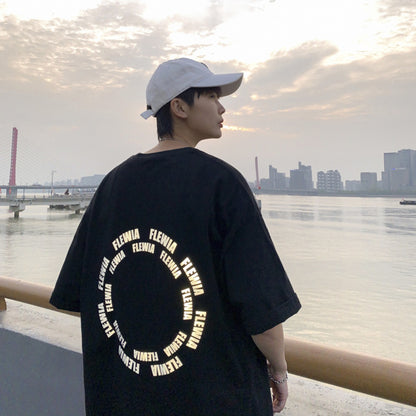 Camiseta Reflectante Niños Cinco Puntos Manga Corta Verano