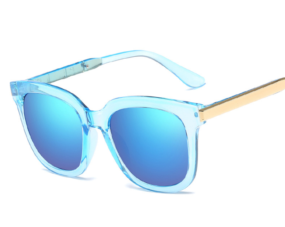 Color film reflective sunglasses