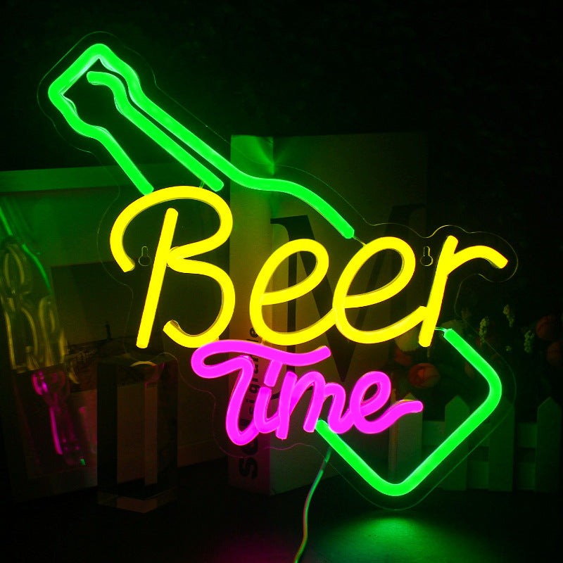 LLED Neon Light Bar Wall Decorative Atmosphere