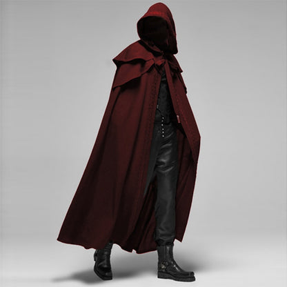 Cape à capuche de magicien samouraï, Costume de spectacle