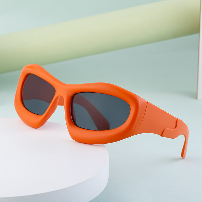 Gafas de sol con montura de forma especial para montar al aire libre