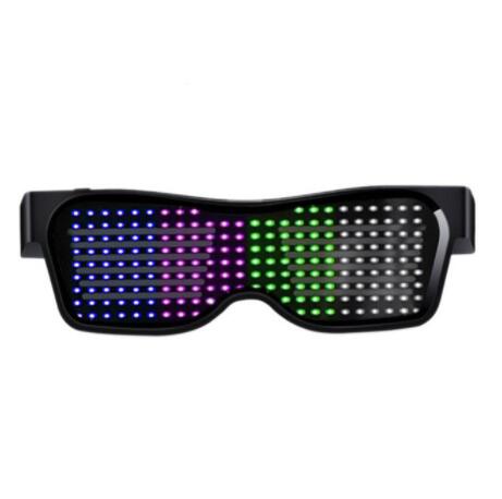 Gafas LED de fiesta multicolores Gafas LED intermitentes dinámicas