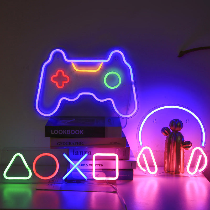 Led Neon Acrylic Backboard Modeling Lamp