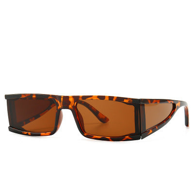 Lunettes de soleil Pour femmes hommes Homme Punk Square Party