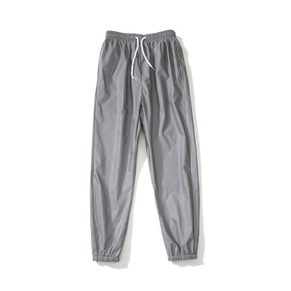 Reflective jogging slacks