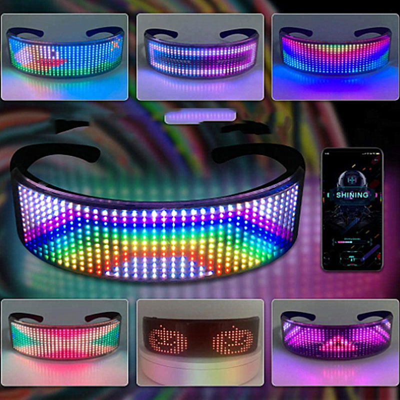 Juguetes de fiesta con gafas elásticas luminosas