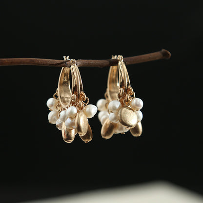 Boucles d'oreilles rondes en perles, style Boho, vente en gros, nouvelle collection