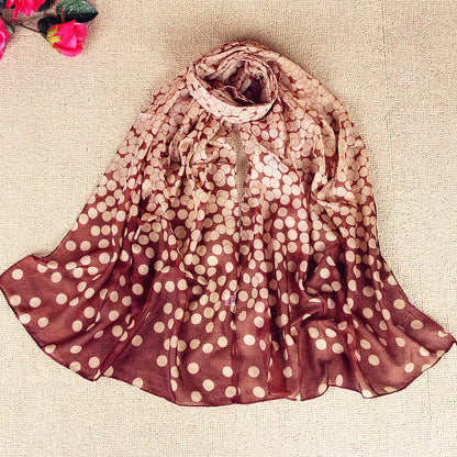 Ladies Chiffon Scarf Water Freezing Point