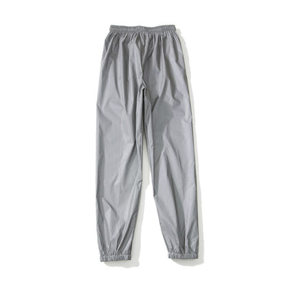 Reflective jogging slacks