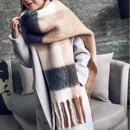 Cashmere-inspired scarf