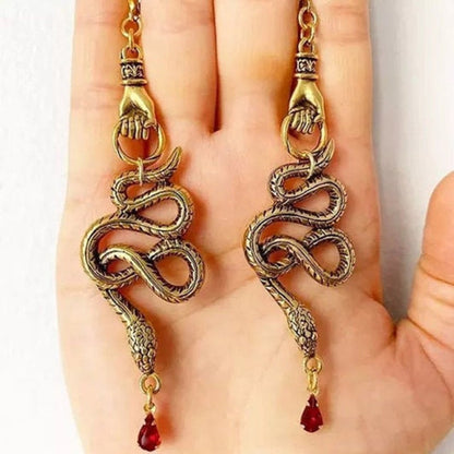 Boucles d'oreilles bohèmes vintage pour femmes, mode créative