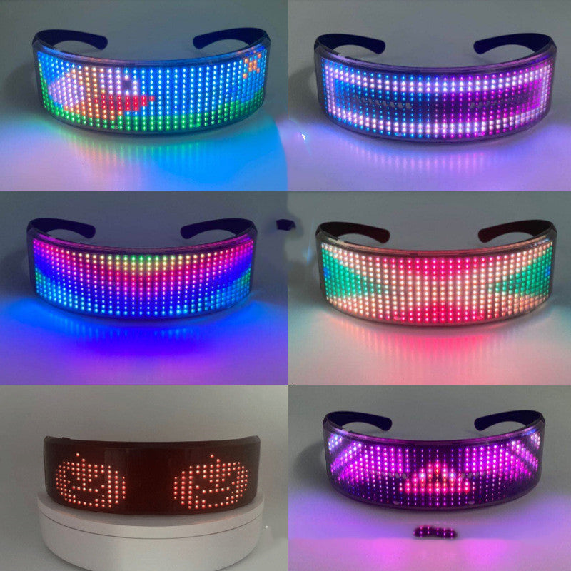 Juguetes de fiesta con gafas elásticas luminosas