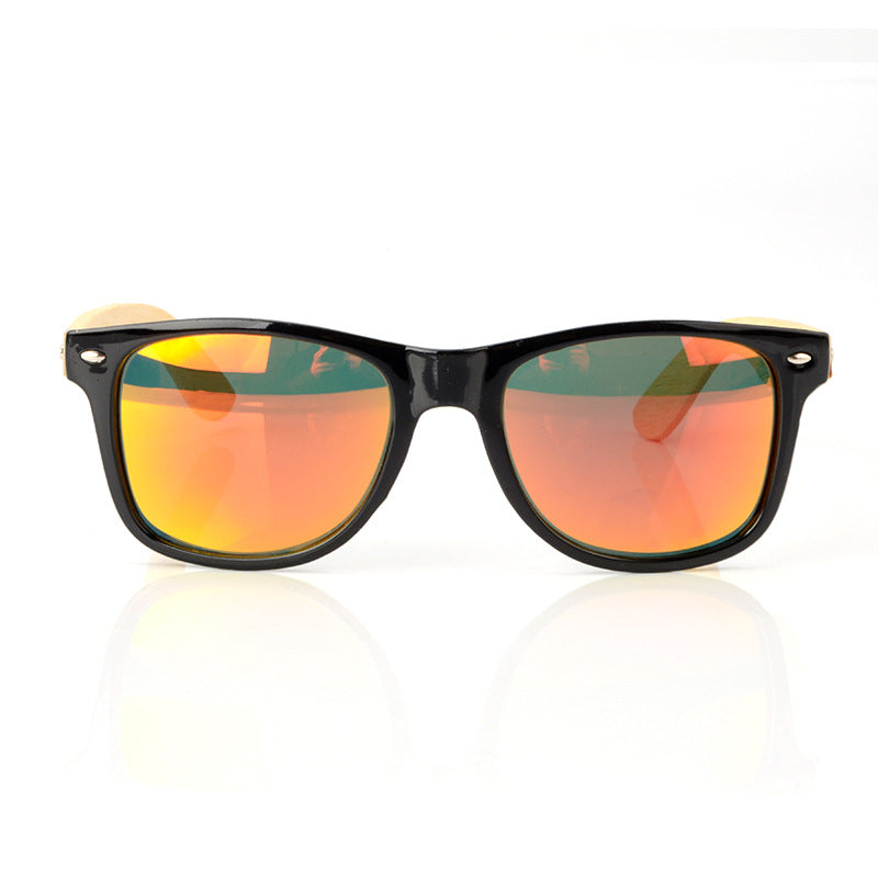 European And American Wooden Sunglasses Retro